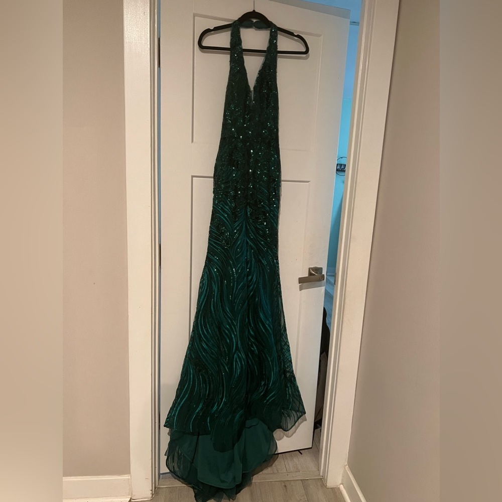 Emerald Green Prom Dress